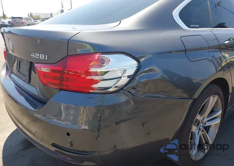 2016 BMW 428I Gran Coupe xDrive from USA, damaged, VIN WBA4C9C50GG140018